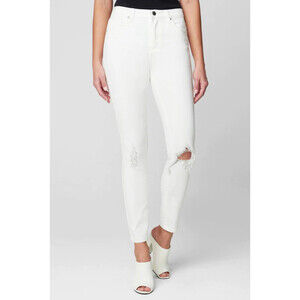 Blank NYC The Great Jones HIGH RISE JEANS Jeans in white size 29